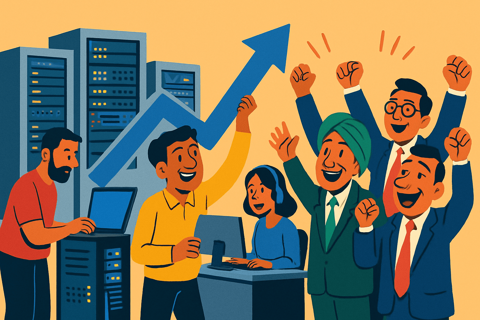 Data Delight: Credit to Tech Infrastructure Sector Doubles in Two Years