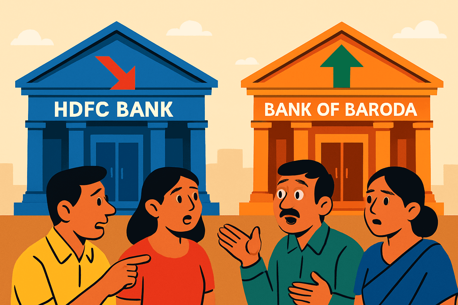 HDFC Bank Lowers Lending Rates, Bank of Baroda Turns Up the Heat