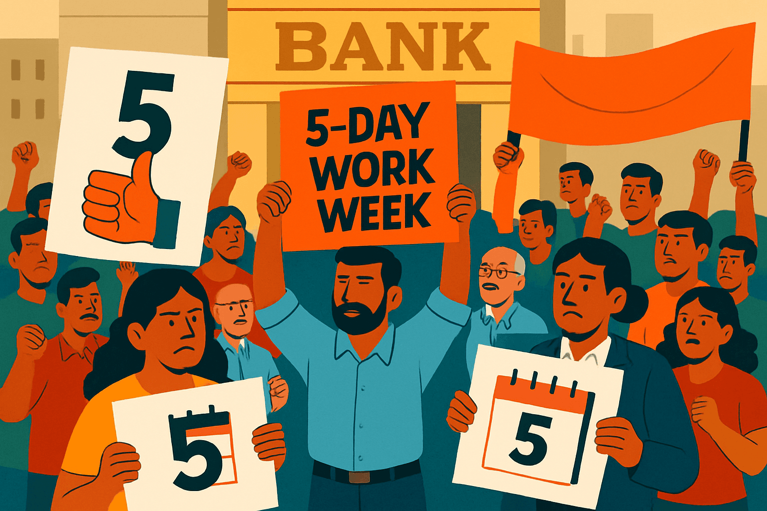 Bank Unions Gear Up for Nationwide Strike on September 11